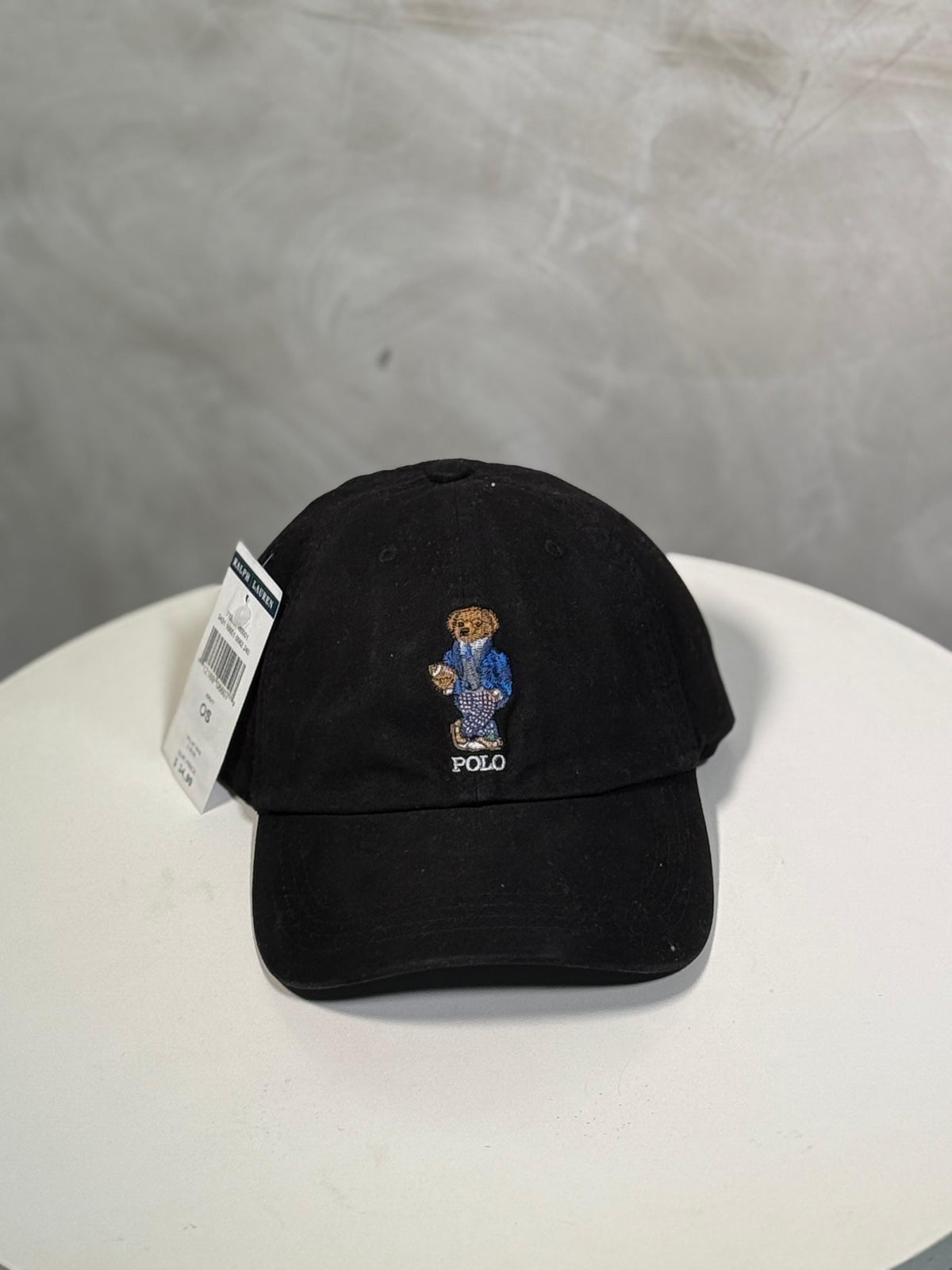 Boné Polo RL Blue Coat Bear - Preto