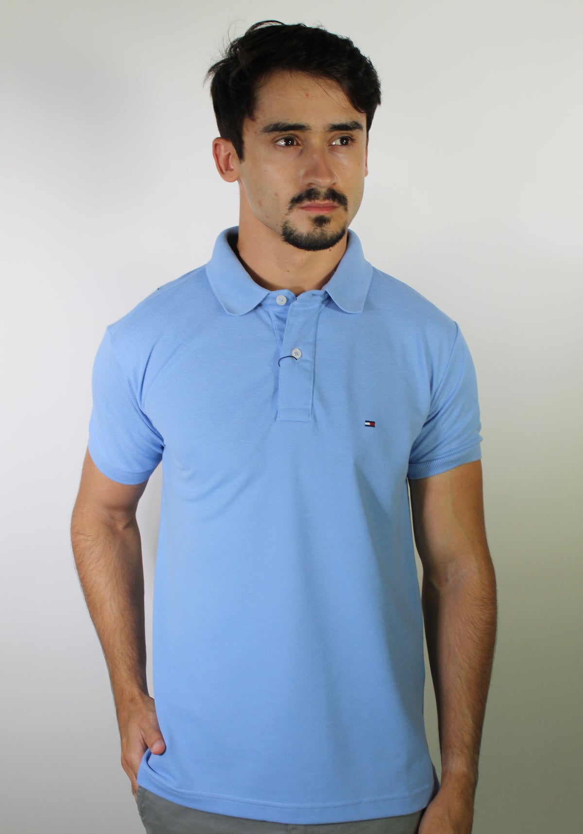 Camisa Gola Polo TH Masculina Coupe Sur Ivy - Azul Serenity