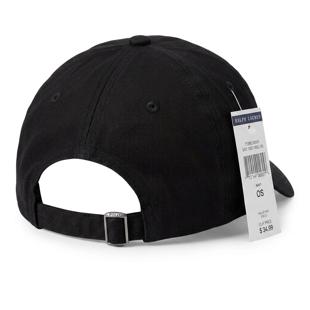 Boné Polo RL Campus Core Bear - Preto