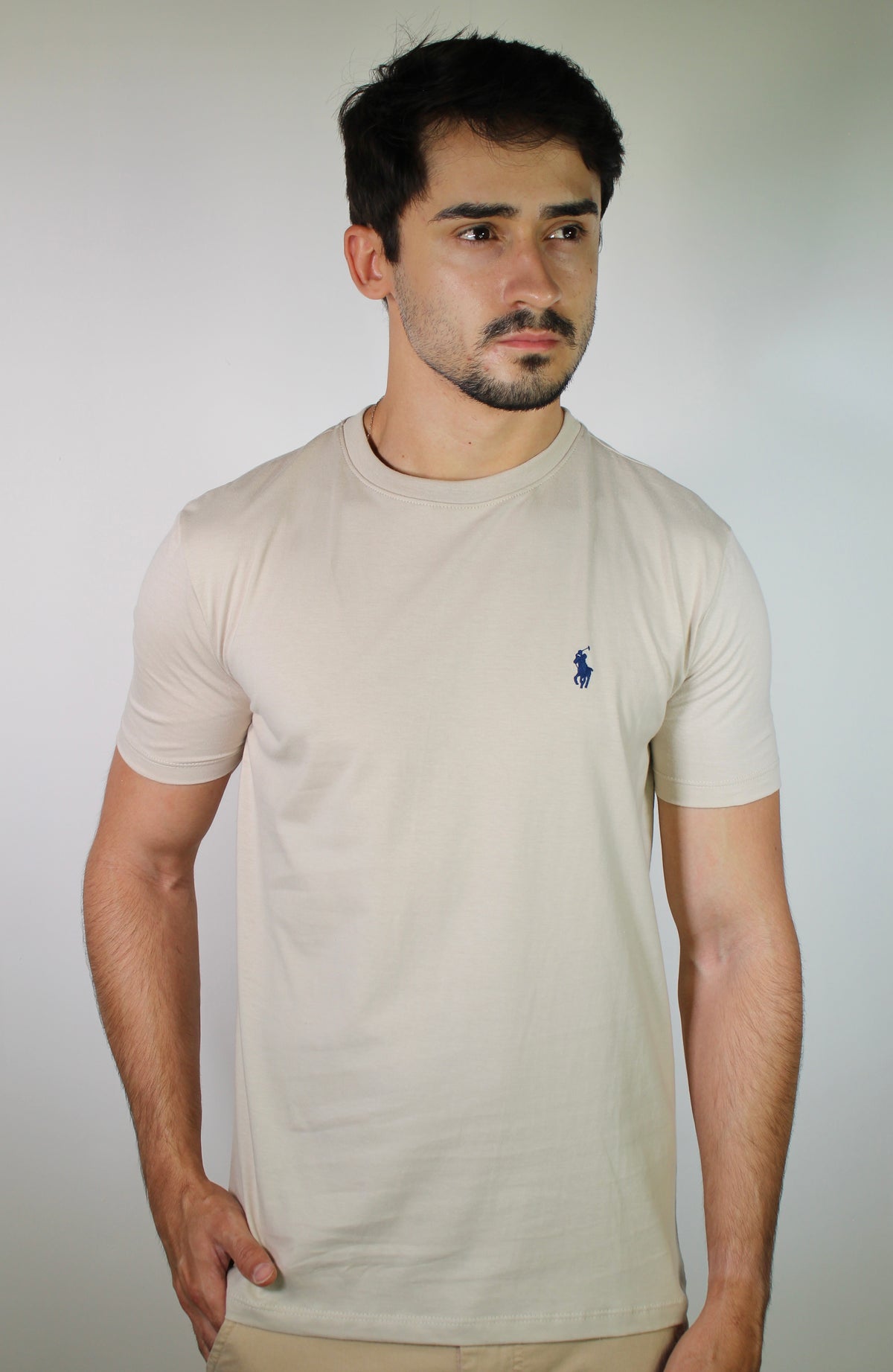 Camiseta RL Icon Classic - Bege