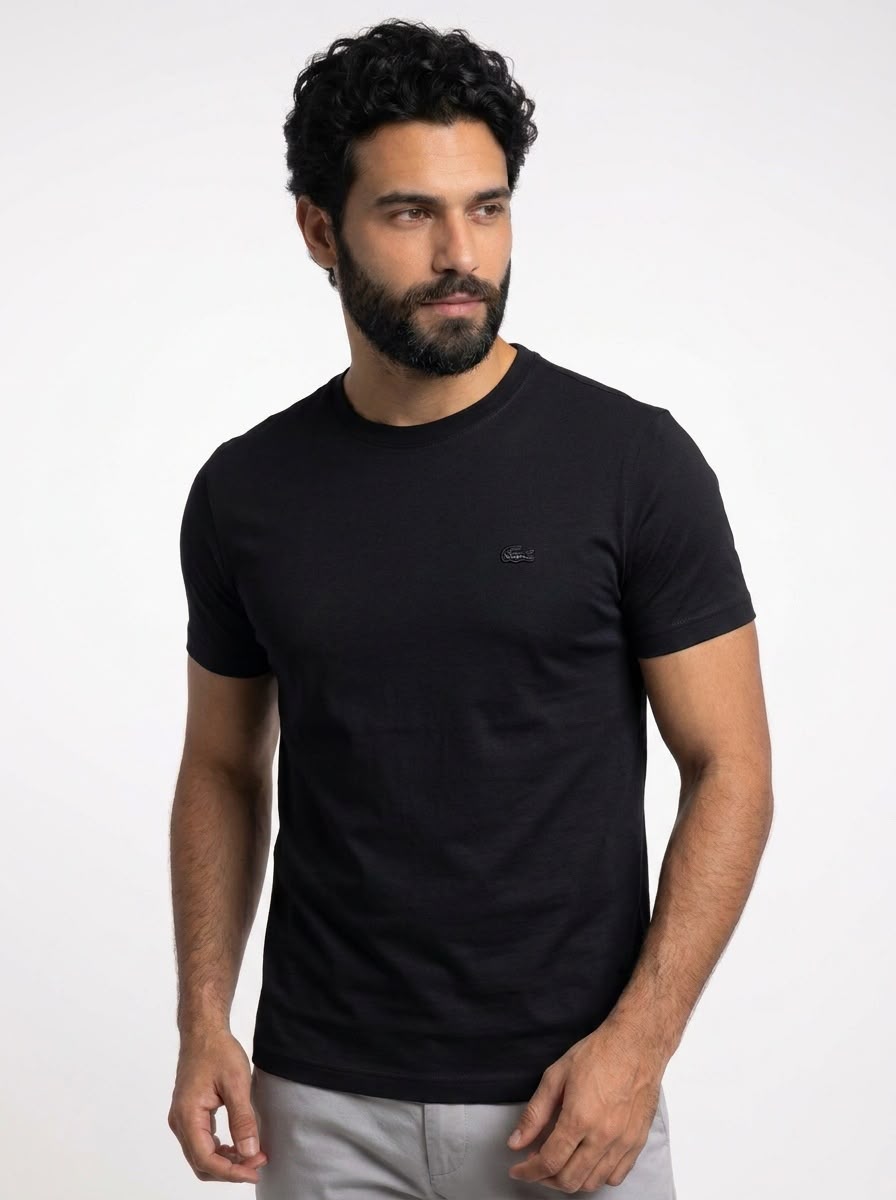 Camiseta LCT Monochrome Croc - Preta