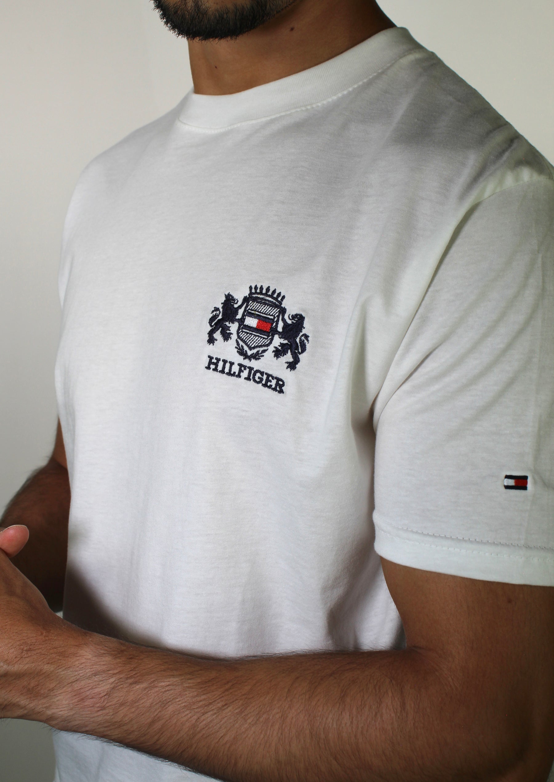 Camiseta TH Coat of Arms - Off White
