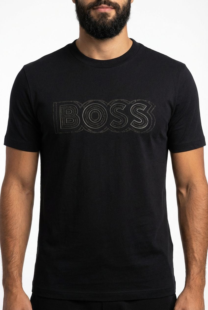 Camiseta Boss Outline Edition - Preta