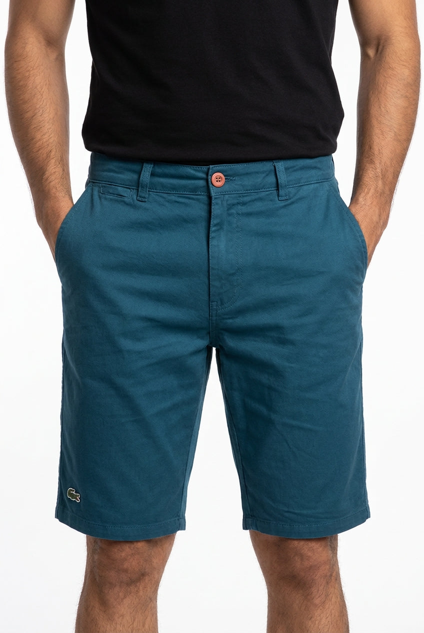 Bermuda Masculina Regular Fit LCT - Azul Petróleo