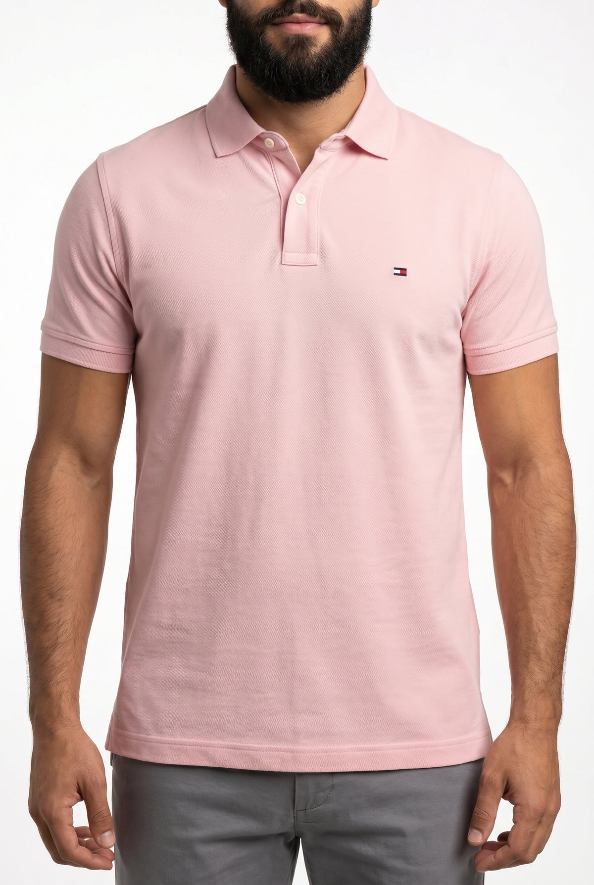 Camisa Gola Polo TH Masculina Coupe Sur Ivy - Rosa