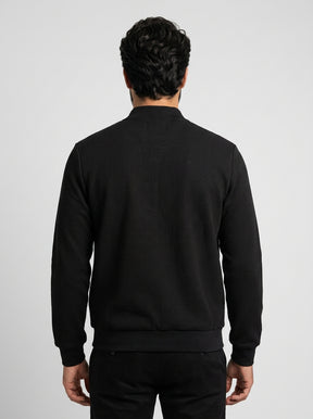 Jaqueta Bomber RL Grid Texture - Preta