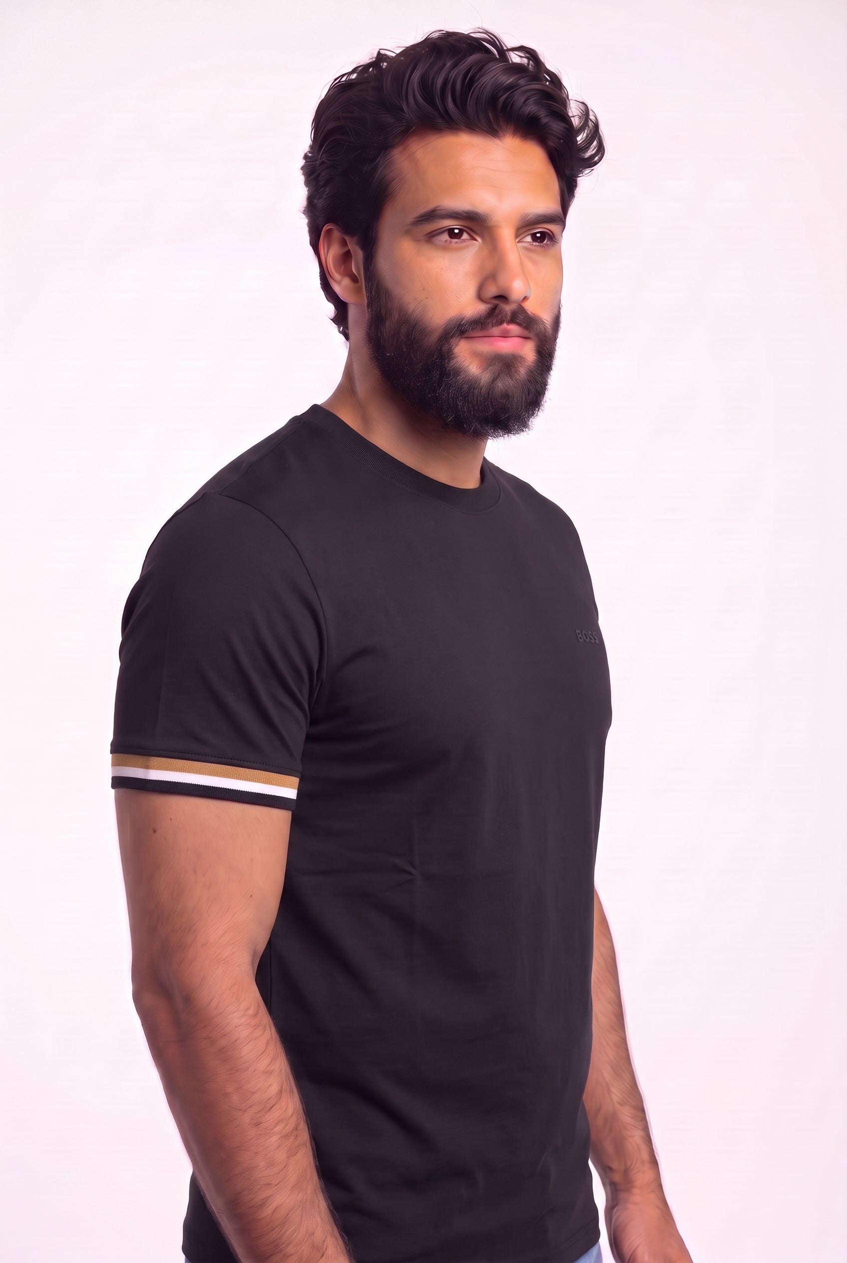 Camiseta Boss Tone Signature Line - Preta
