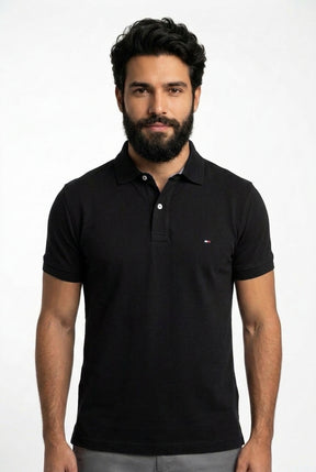 Camisa Gola Polo TH Masculina Coupe Sur Ivy - Preta