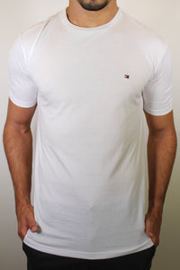 Camiseta TH Masculina Classic Nape - Branca