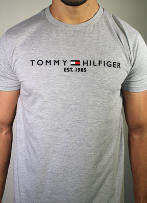 Camiseta TH Est. 1985 - Cinza