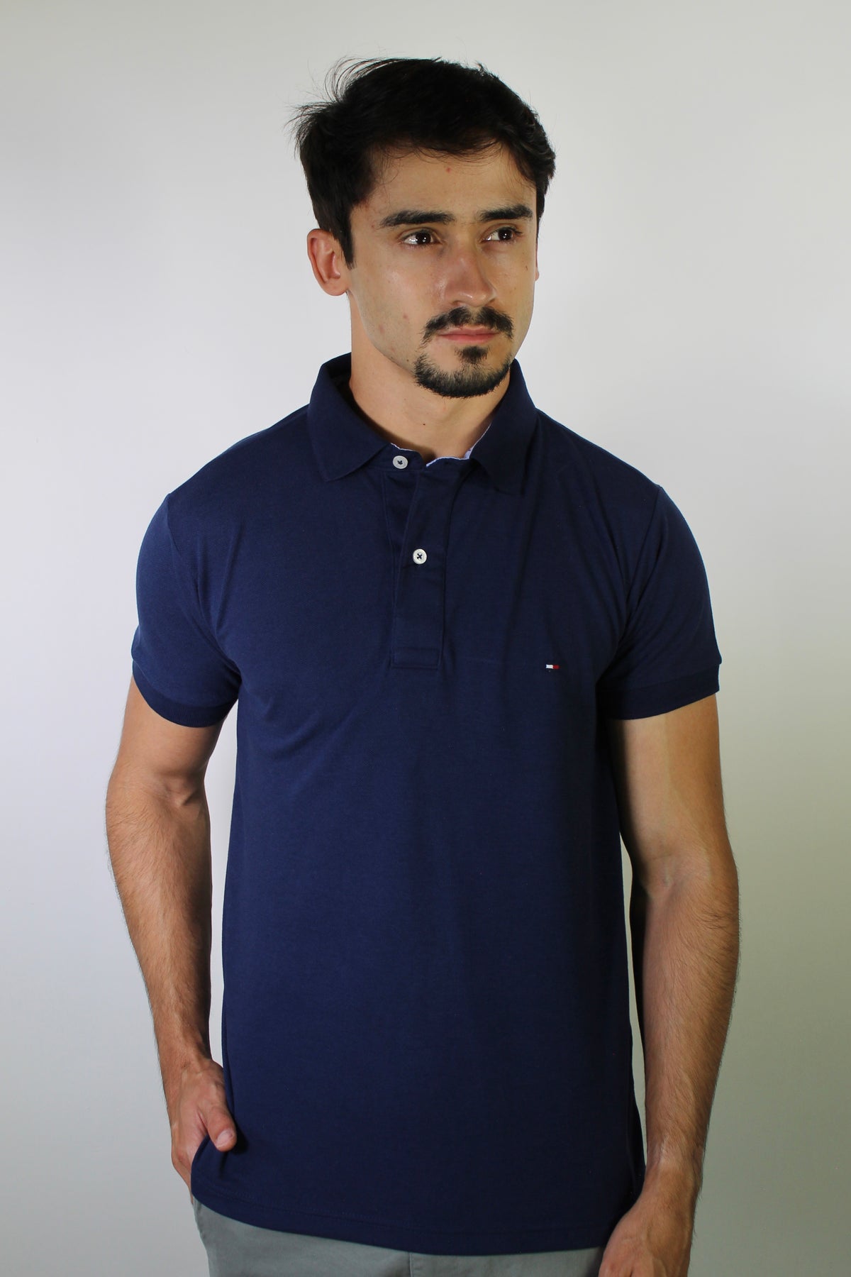 Camisa Gola Polo TH Masculina Coupe Sur Ivy - Azul Marinho