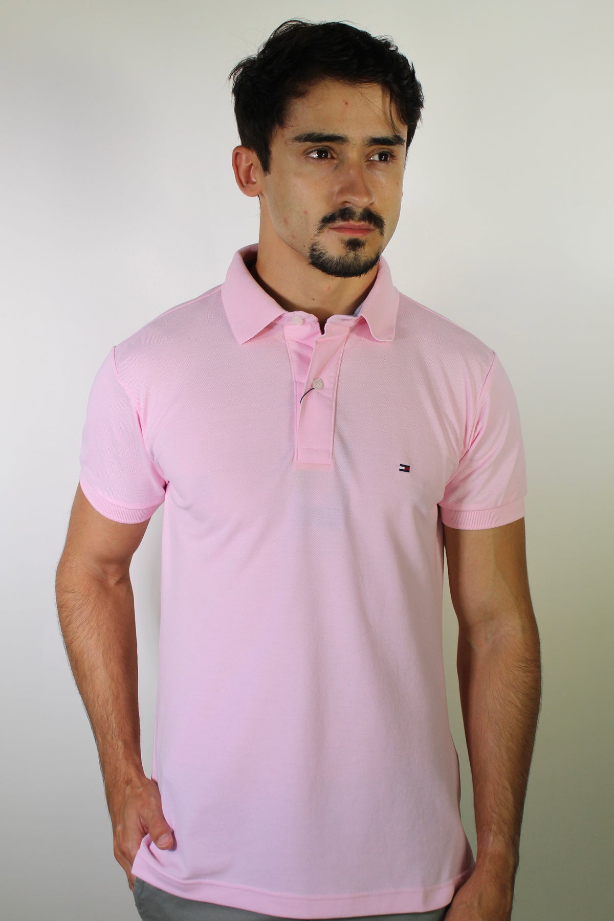 Camisa Gola Polo TH Masculina Coupe Sur Ivy - Rosa