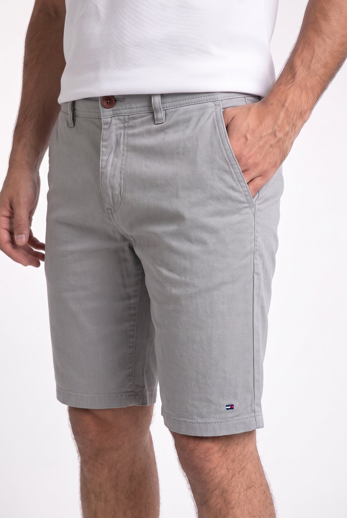 Bermuda Masculina Sarja TH - Cinza