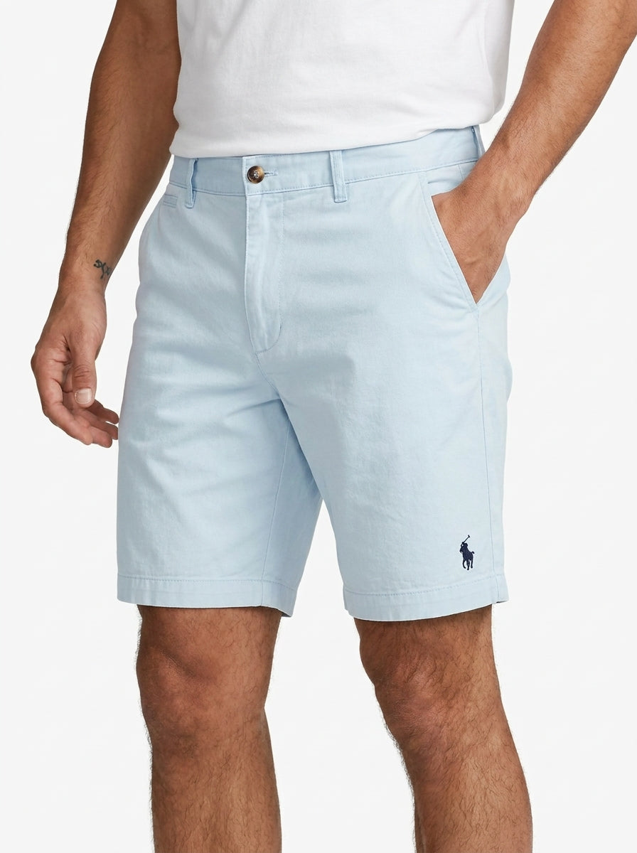 Bermuda Masculina Sarja RL - Azul Bebê