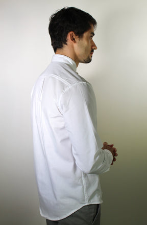 Camisa RL Manga Longa Gola Padre - Branca