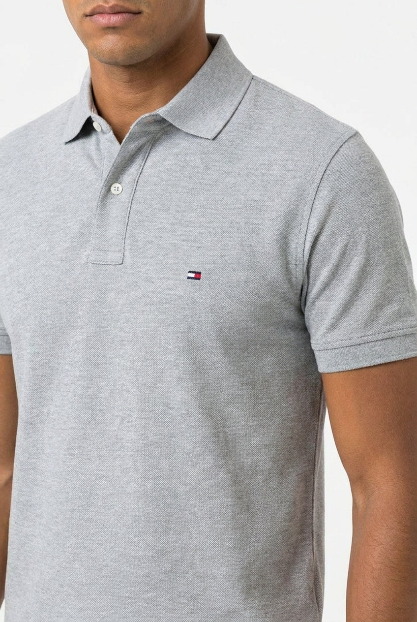 Camisa Gola Polo TH Masculina Coupe Sur Ivy - Cinza