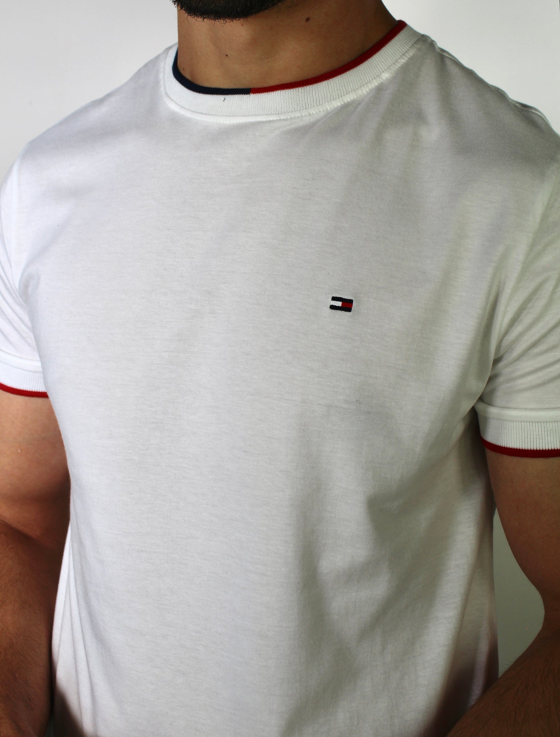 Camiseta TH Edge Detail - Branca