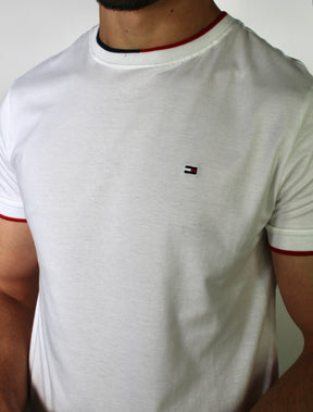 Camiseta TH Edge Detail - Branca