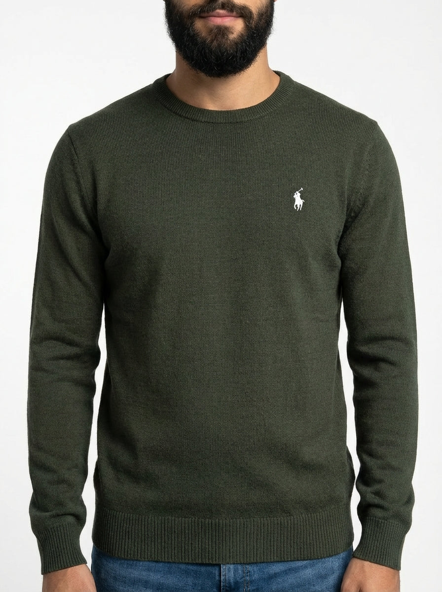 Suéter RL Essential - Verde Musgo
