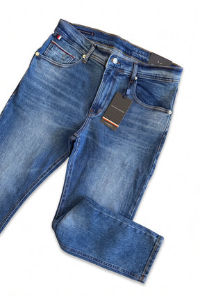 Calça Jeans TH - Niagara Blue Whiskers Wash