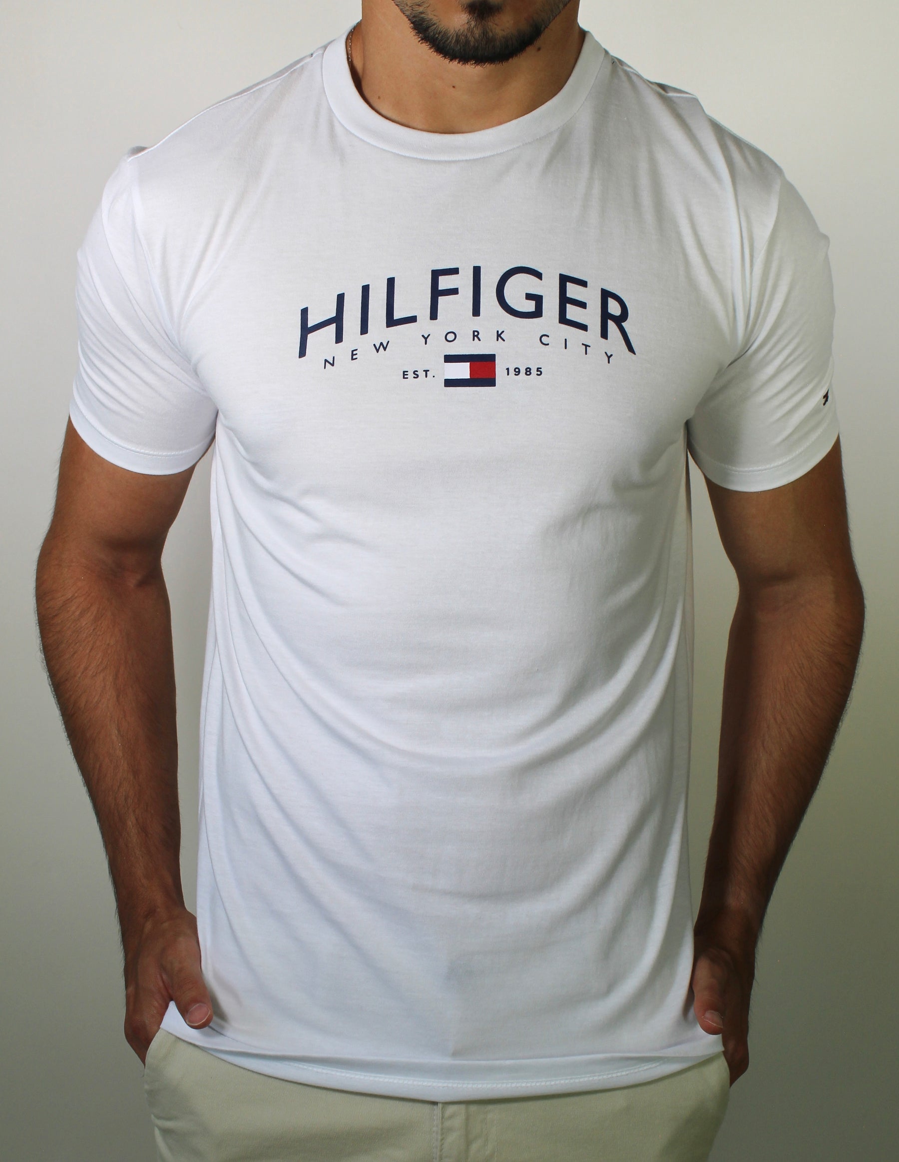 Camiseta TH Legacy NYC - Branca