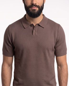 Camisa Gola Polo Nobre Men Torino House - Marrom