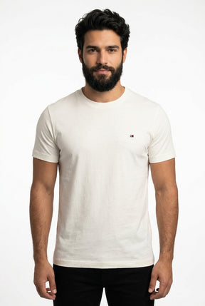 Camiseta TH Masculina Classic Nape - Off White
