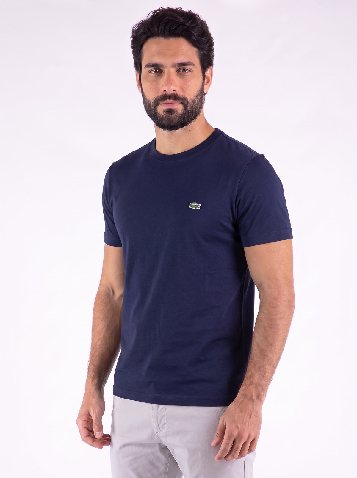 Camiseta Algodão Pima LCT - Azul Marinho