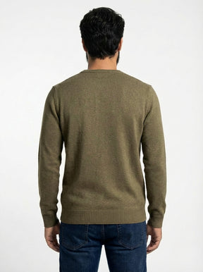 Suéter RL Essential - Taupe Oliva