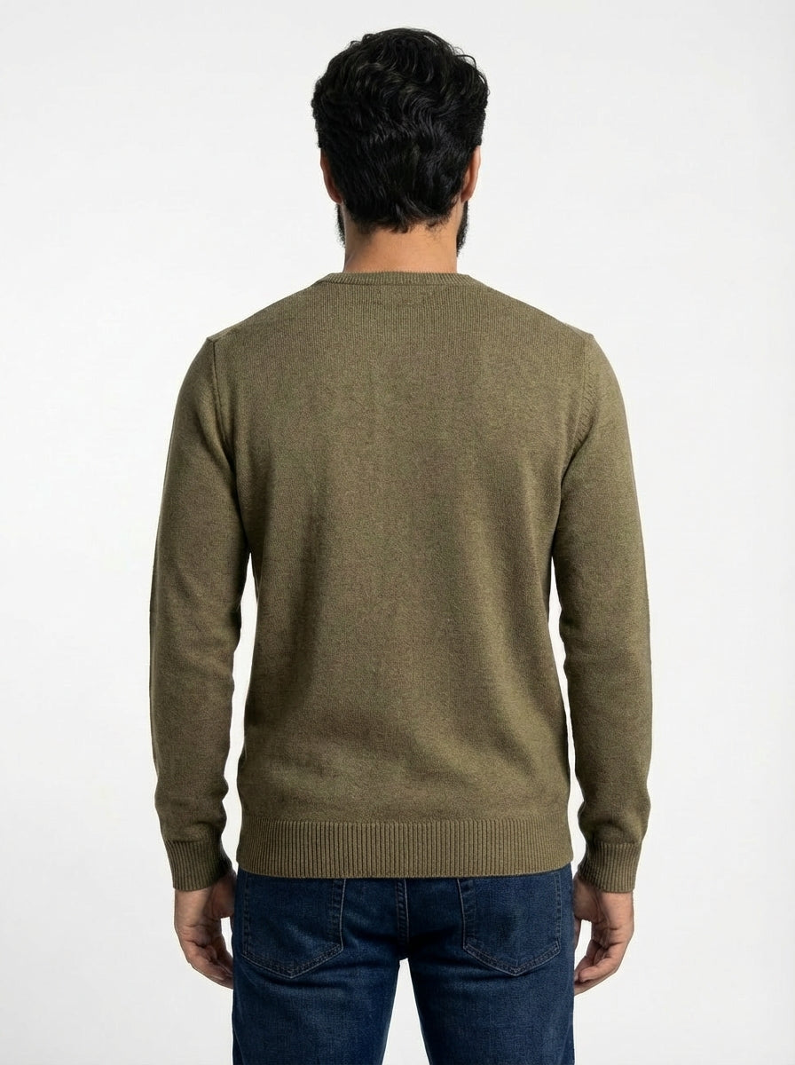 Suéter RL Essential - Taupe Oliva