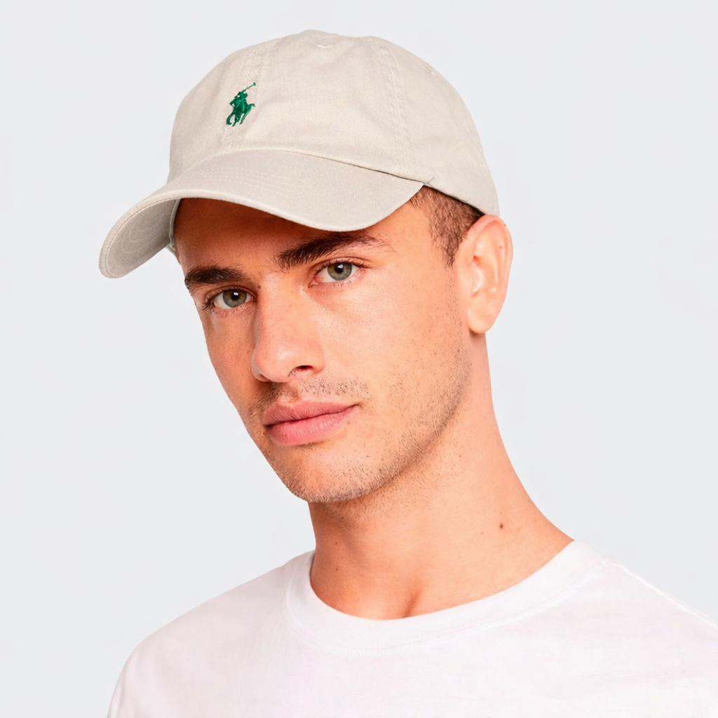 Boné Polo RL - Cinza Small Pony Verde