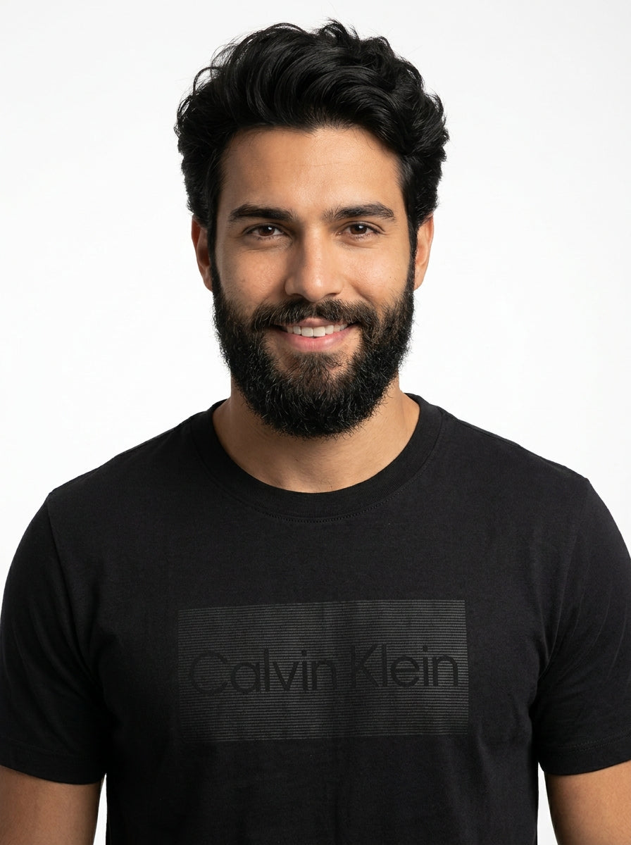 Camiseta CK Shadow Code - Preta