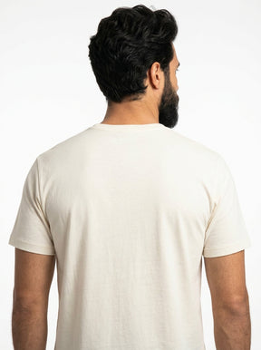 Camiseta CK Shadow Code - Off White