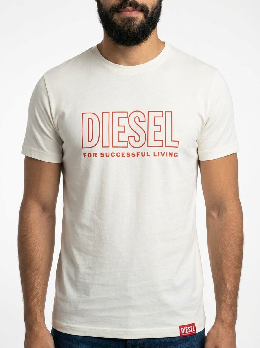 Camiseta DSL Urban Statement Tee - Off White