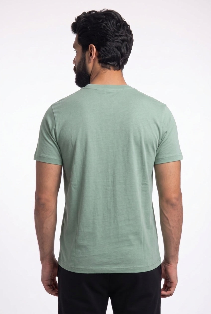 Camiseta RL Iconic Bear Golf Club - Verde Menta
