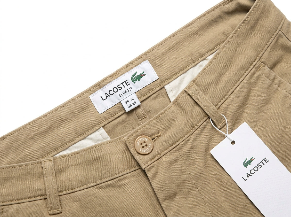 Calça Sarja LCT Riviera Fit - Cáqui