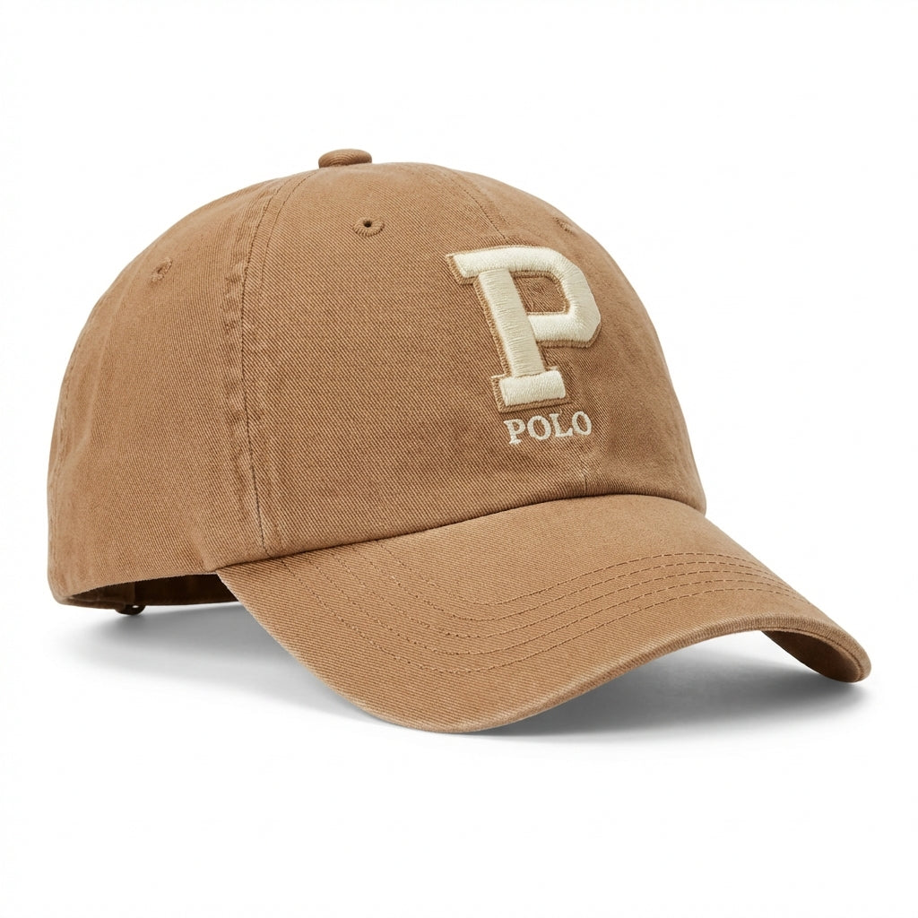 Boné Polo RL P Letter - Cáqui