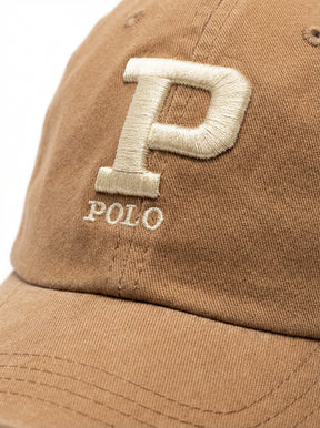 Boné Polo RL P Letter - Cáqui