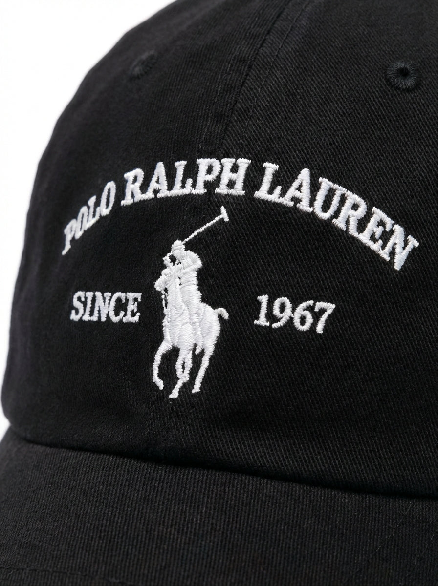 Boné Polo RL Classic Since 1967 - Preto