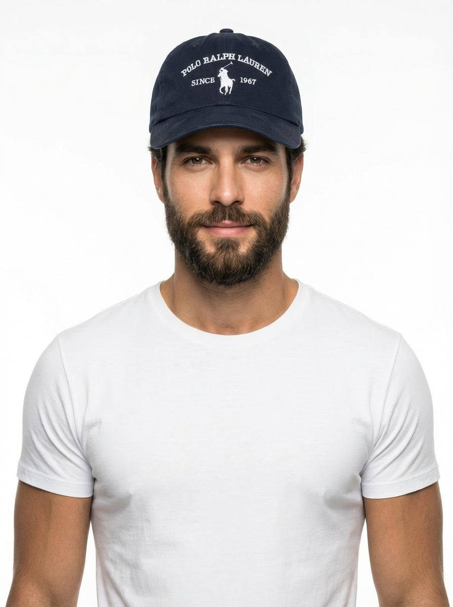 Boné Polo RL Classic Since 1967 - Azul Marinho
