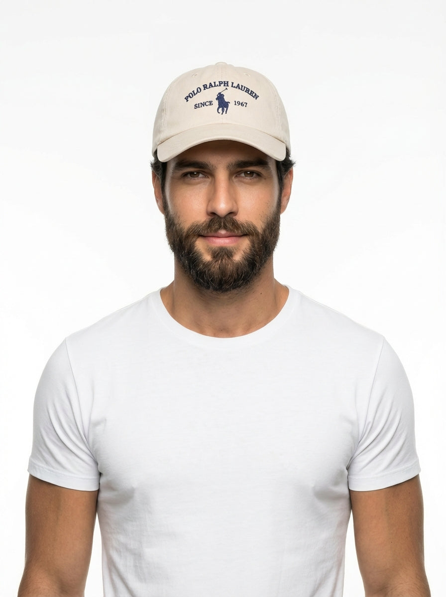 Boné Polo RL Classic Since 1967 - Creme