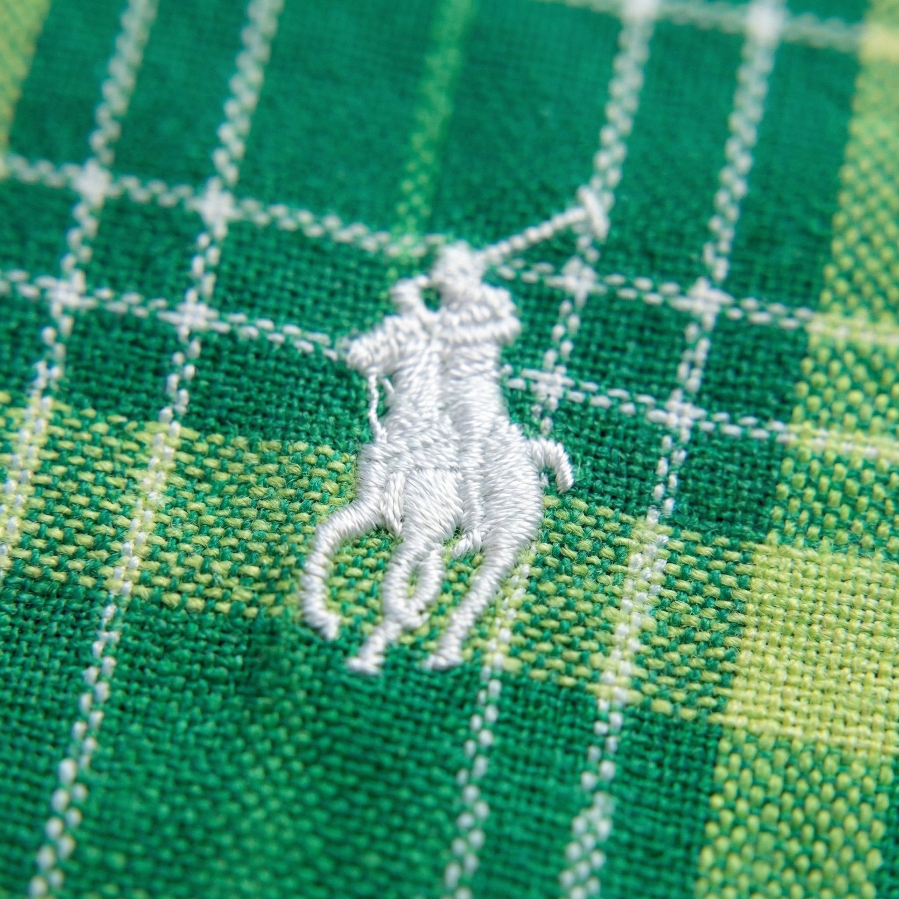 Camisa Manga Curta RL - Xadrez Clássico Verde