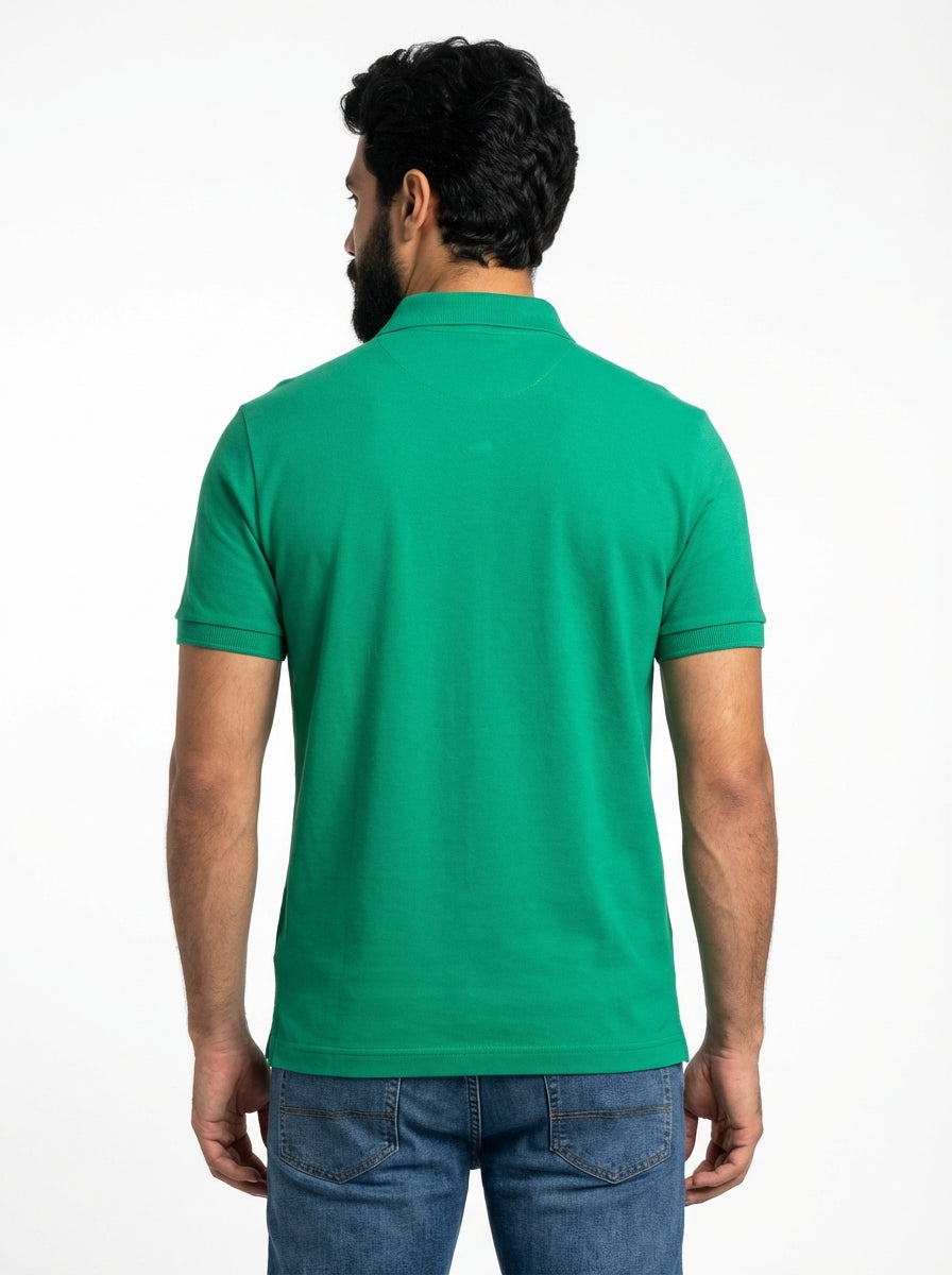 Camisa Gola Polo Boss | Boss Monochrome - Verde