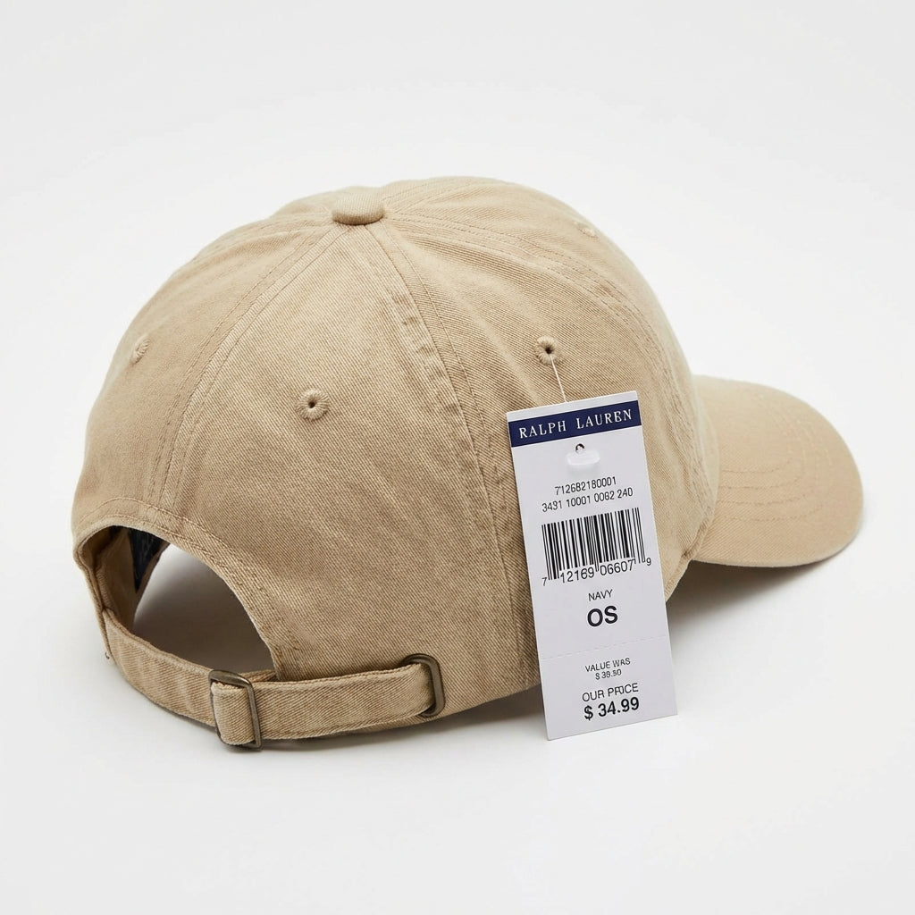 Boné Polo RL Classic Since 1967 - Creme