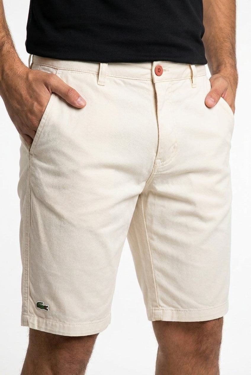Bermuda Masculina Regular Fit LCT - Creme