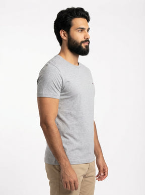 Camiseta TH Masculina Classic Nape - Cinza