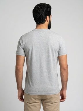 Camiseta TH Masculina Classic Nape - Cinza