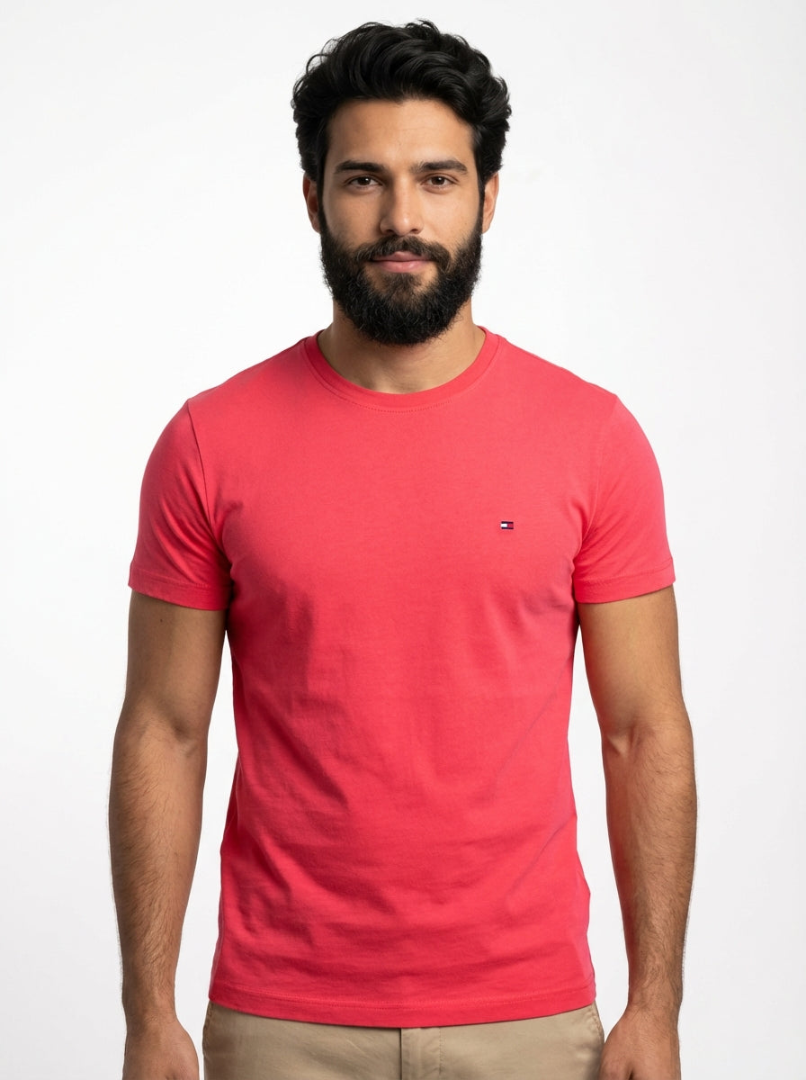Camiseta TH Masculina Classic Nape - Vermelha