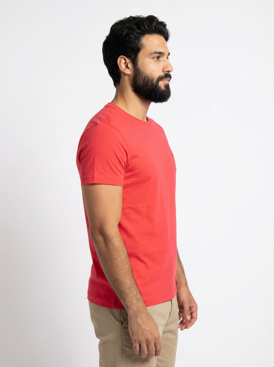 Camiseta TH Masculina Classic Nape - Vermelha