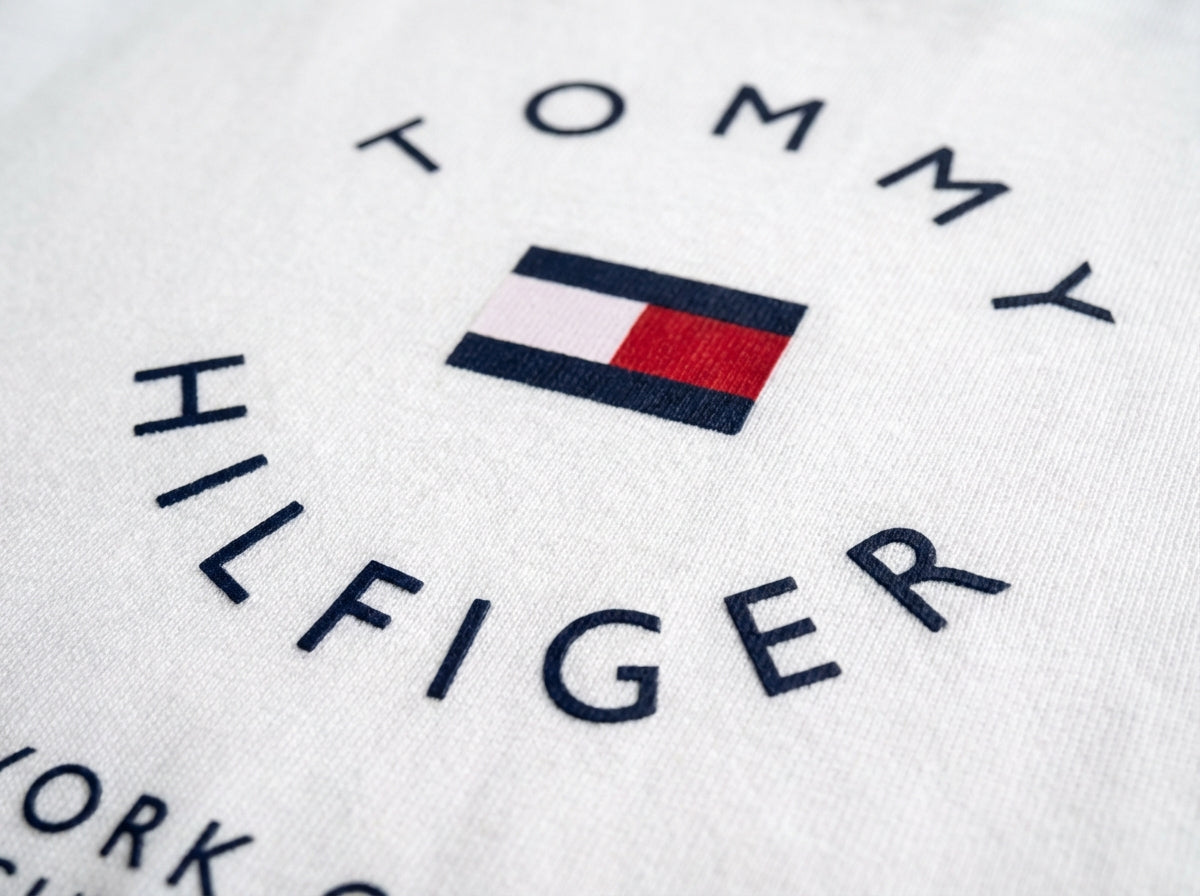 Camiseta TH Circle Style NYC - Branca